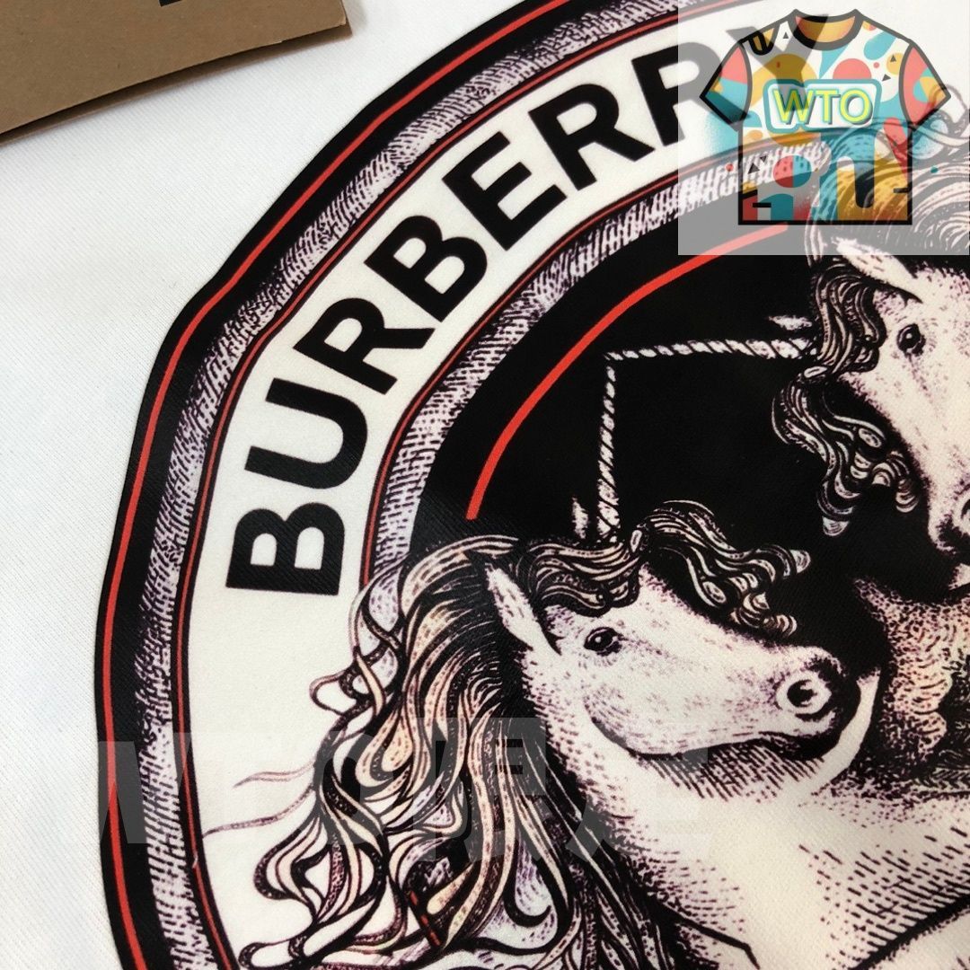 Burberry シャツ　ロゴ　新品未使用 Amazon | [BURBERRY] [バーバリー] Tシャツ Mサイズ ロゴT