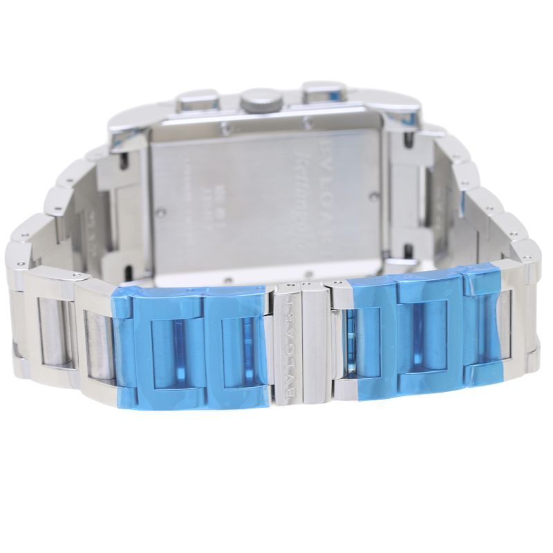 BVLGARI ブルガリ レッタンゴロ クロノグラフ RTC49WSSD RTC49S