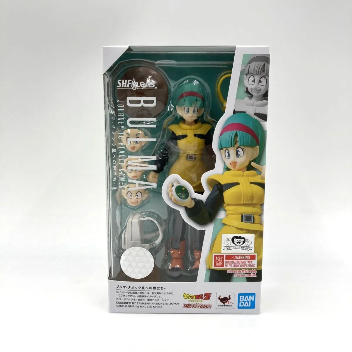 中古/A-】S.H.Figuarts ブルマ-ナメック星への旅立ち- - メルカリ