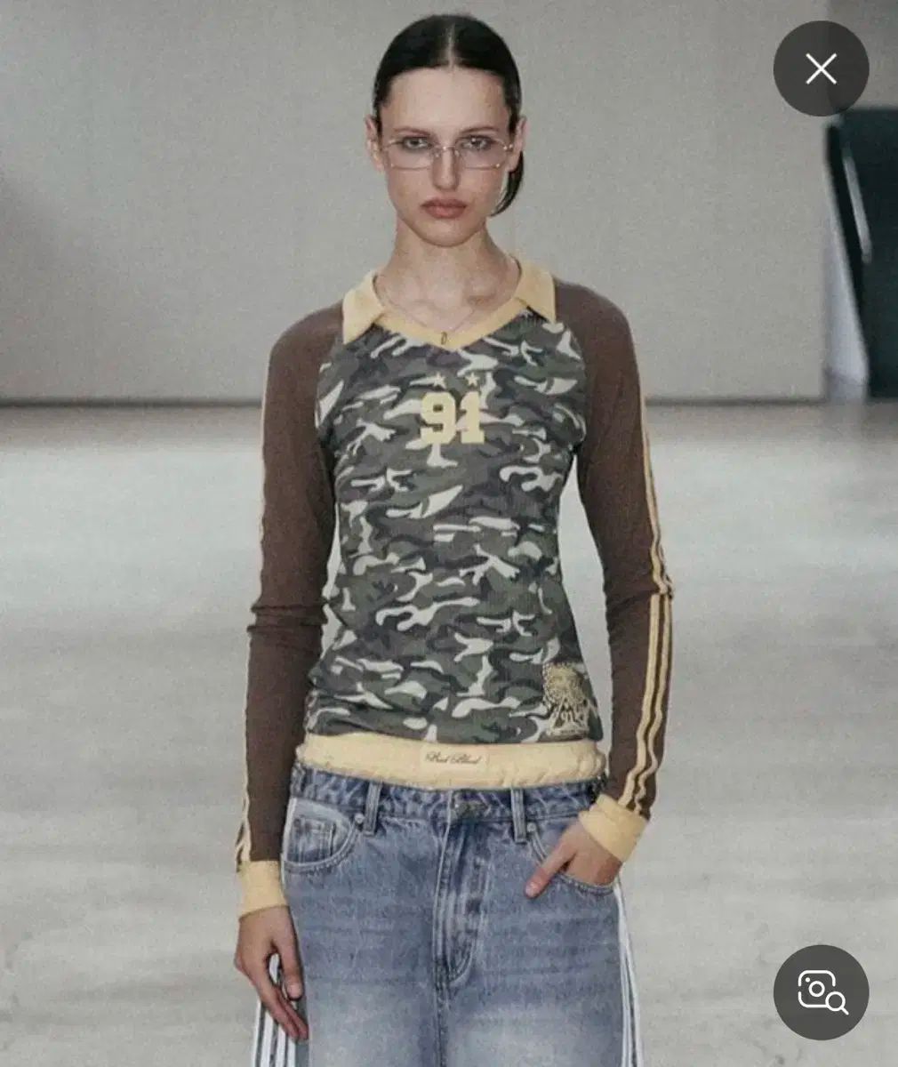 BADBLOOD バッドブラッド 行こう ジャージートップ カモフラージュ