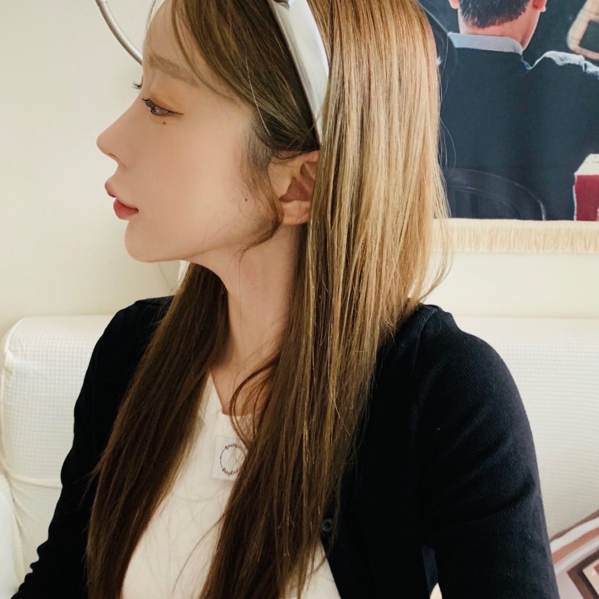 シルバーメタルハートヘッドバンド カチューシャ ヘアアクセサリー