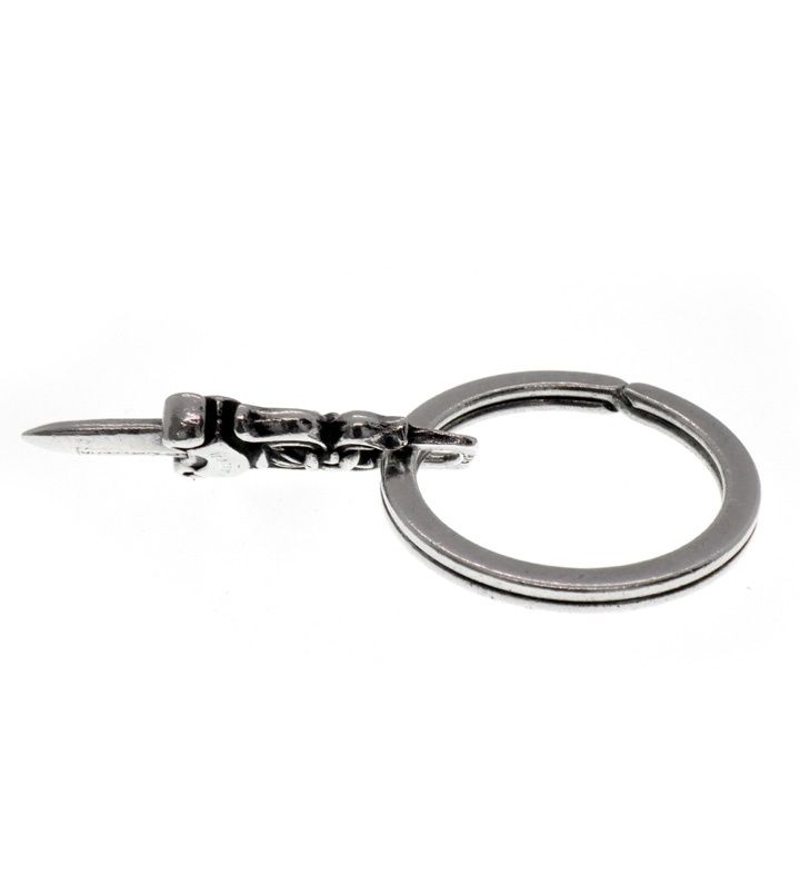 【確認用】クロムハーツ 5ダガー キーリング 現行モデル クロムハーツ CHROME HEARTS 【 No5 DGGR 】 #5 ダガー キーリング