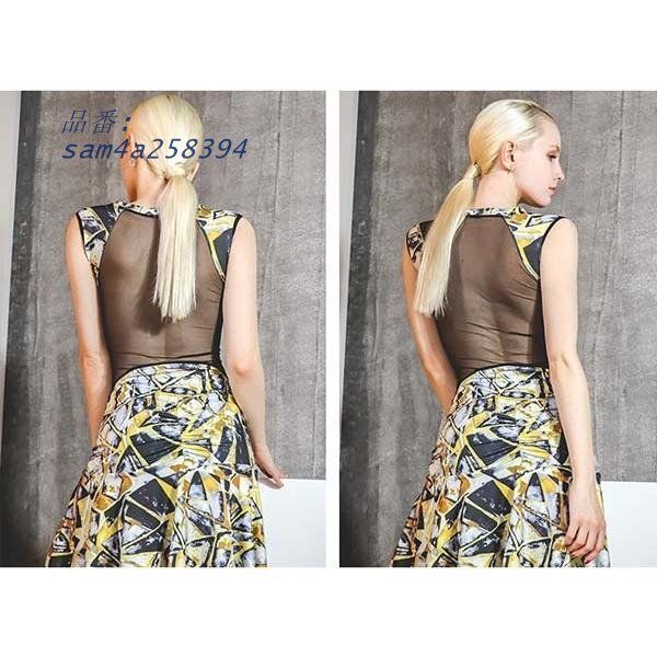 新品】煌めくストーン付きスタンダード練習着☆Mサイズ ダンス