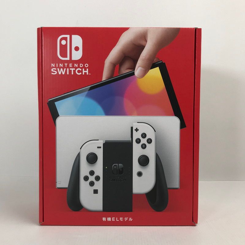 ♥ Nintendo Switch ニンテンドー スイッチ 本体 有機ELモデル Joy-Con L R ホワイト 034-251021-mh-12-fuz