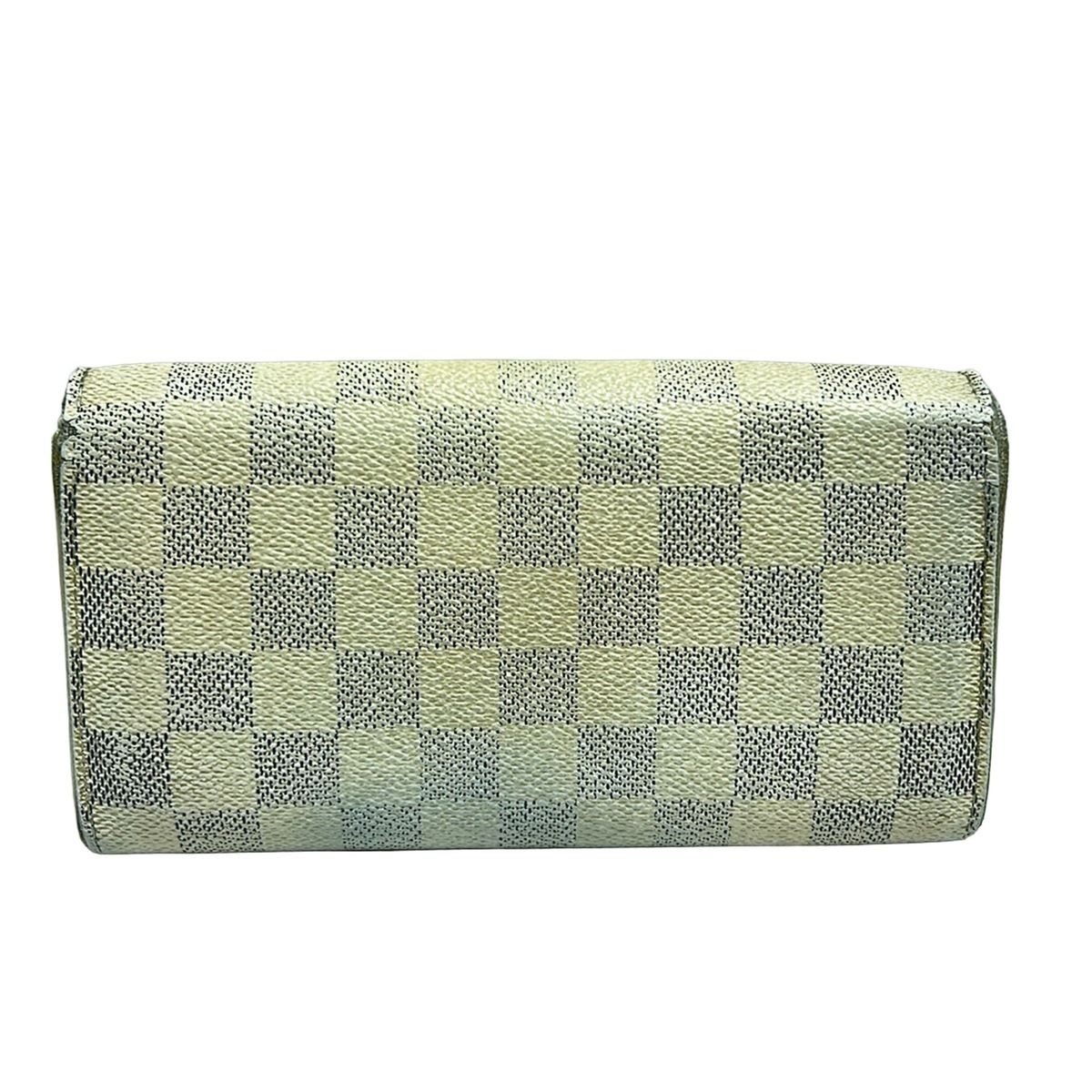 【美品】ルイヴィトン☆ポルトフォイユ・サラ☆ダミエアズール☆N61735 LOUIS VUITTON ルイ ヴィトン N61735 ダミエ アズール ポルト