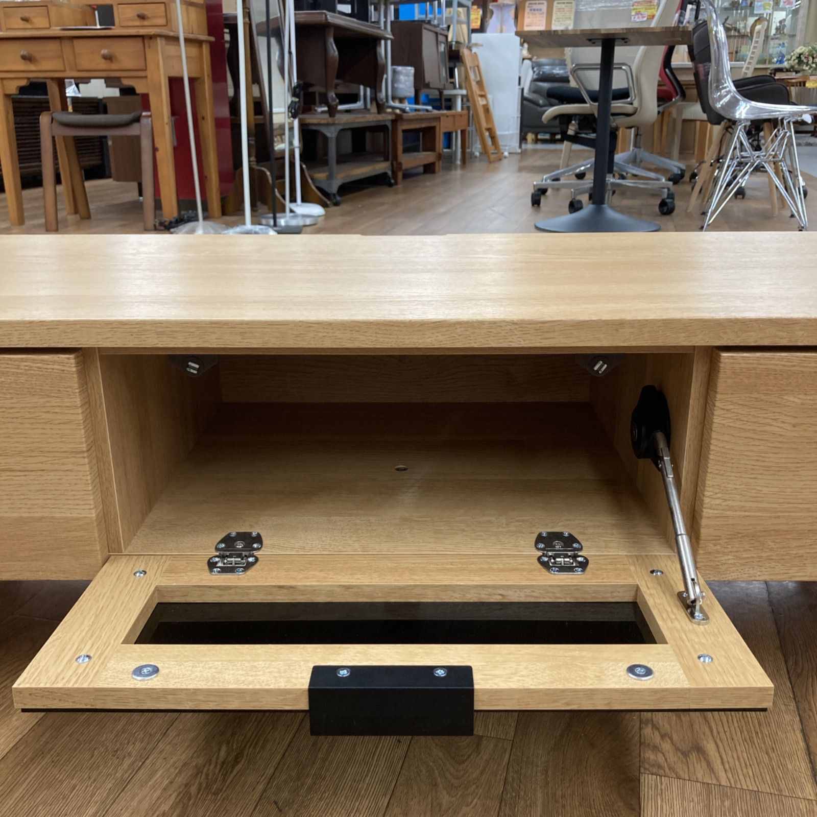 S133 ローボード テレビ台 エトナ140LB LBR 幅140cm MARWIL-DEMENAGEMENTS_CH