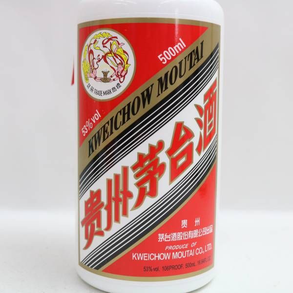 貴州茅台酒（マオタイ酒）天女ラベル 2022 53％ 500ml（重量