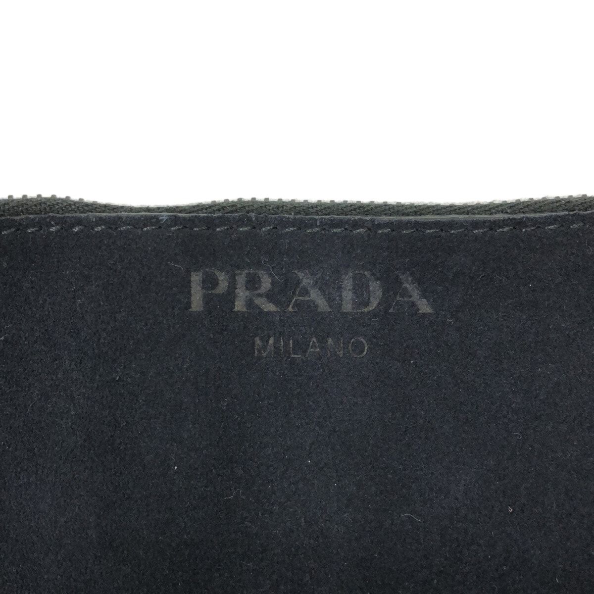 PRADA(プラダ) トートバッグ - 2VG087 黒 スエード - メルカリ