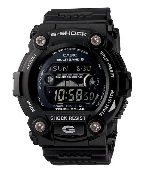 CASIO G-SHOCK ソーラー 腕時計 ブラック 即納】CASIO カシオ G-SHOCK Gショック タフソーラー 世界6局