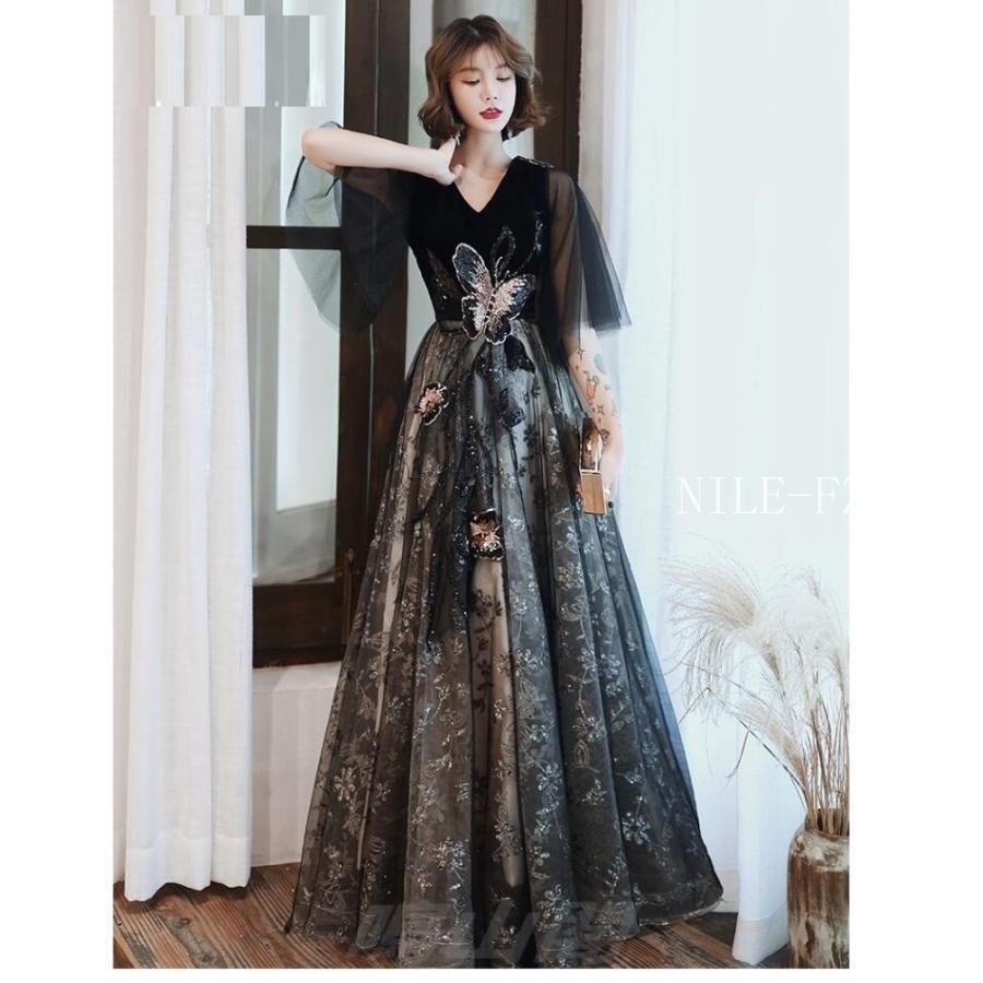 ロング丈ドレス ウエディングドレス ナイトドレス 上品 パーティードレス 結婚式 大きいサイズ 30代40代 高品質 きれいめ お呼ばれ 卒業式 WP数量 価格926