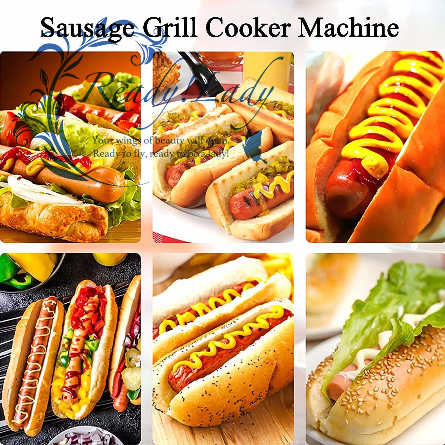 ソーセージグリルクッカーマシン ホットドッグヒーター ホット