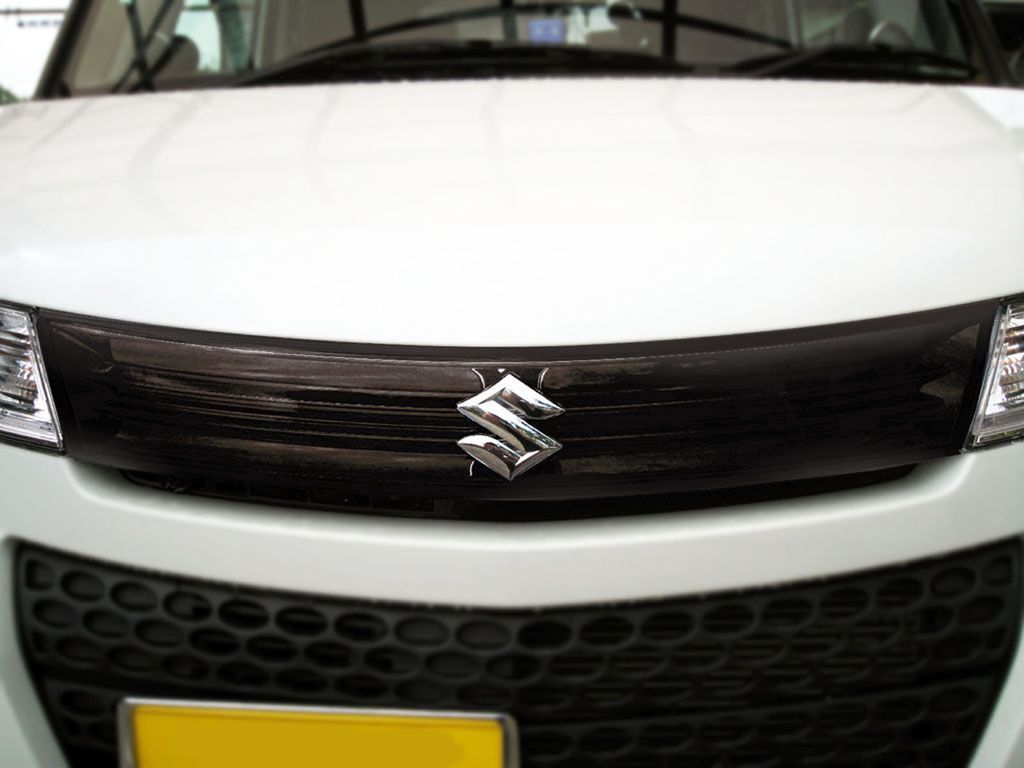 Tint+何度も貼れる パレットSW MK21S フロントグリル スモークフィルム(ブラックスモーク5％) mk21s sw