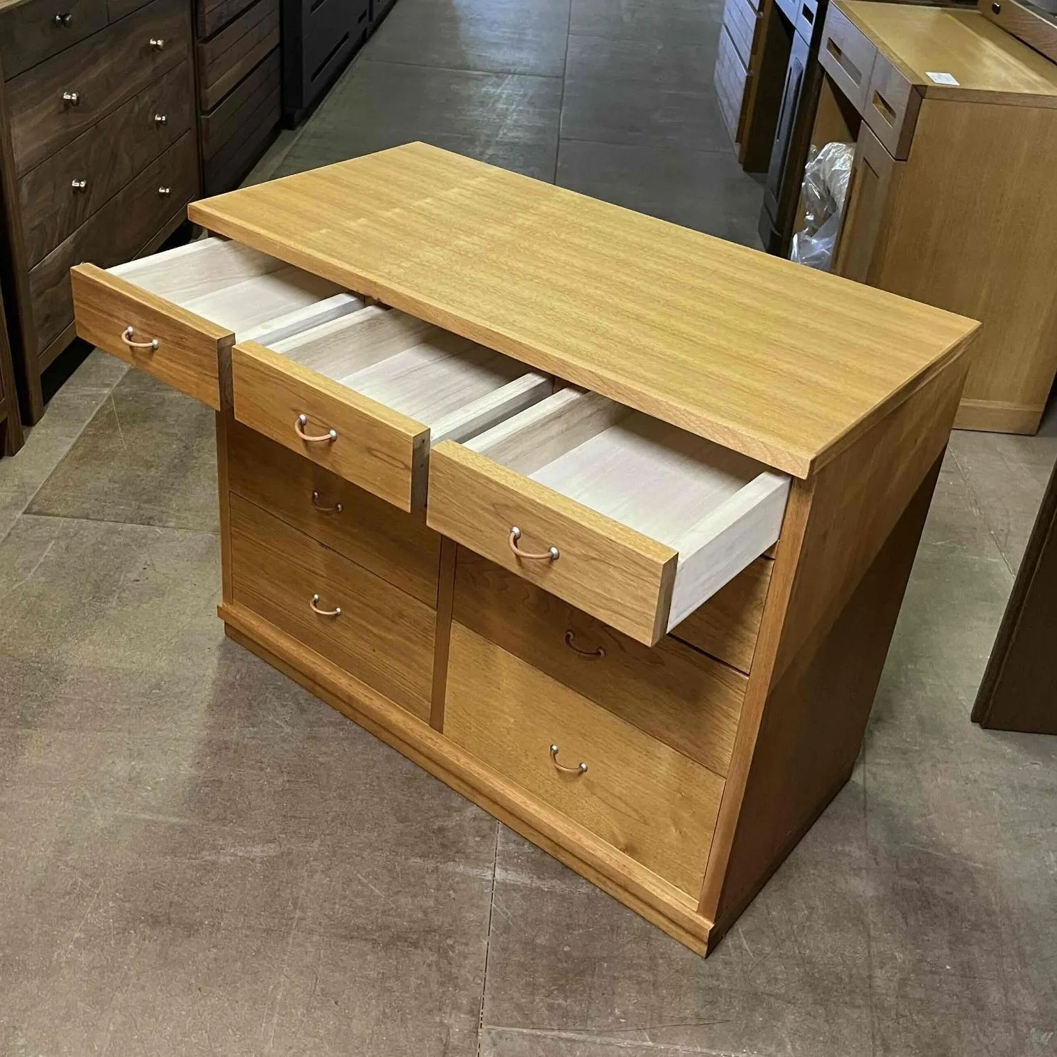 チェスト 90-4段 クルミ材 くるみ 大川家具 野中木工所 国産 箪笥 
