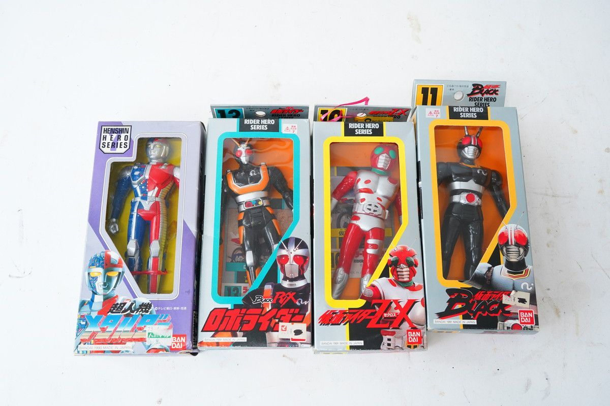 「超人機メタルダー」ソフビ人形・超人機メタルダー＋キーホルダー（新品）２個セット 超人機メタルダー」ソフビ人形・超人機メタルダー＋キーホルダー