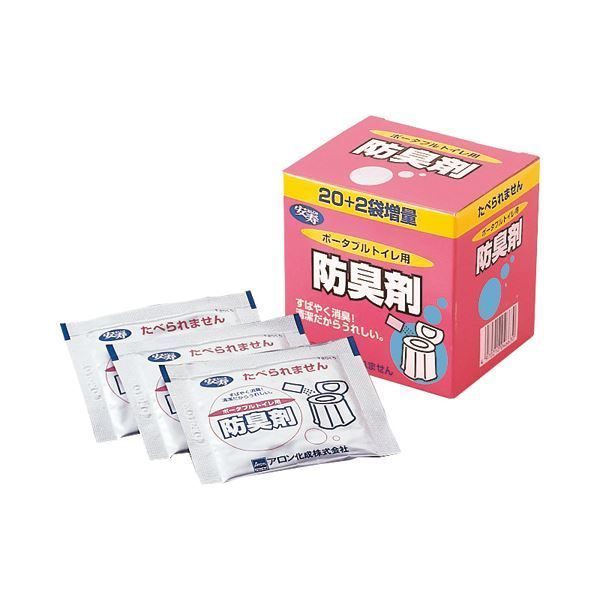 まとめ アロン化成 ポータブルトイレ用防臭剤533-208 1箱 22袋 ×5セット