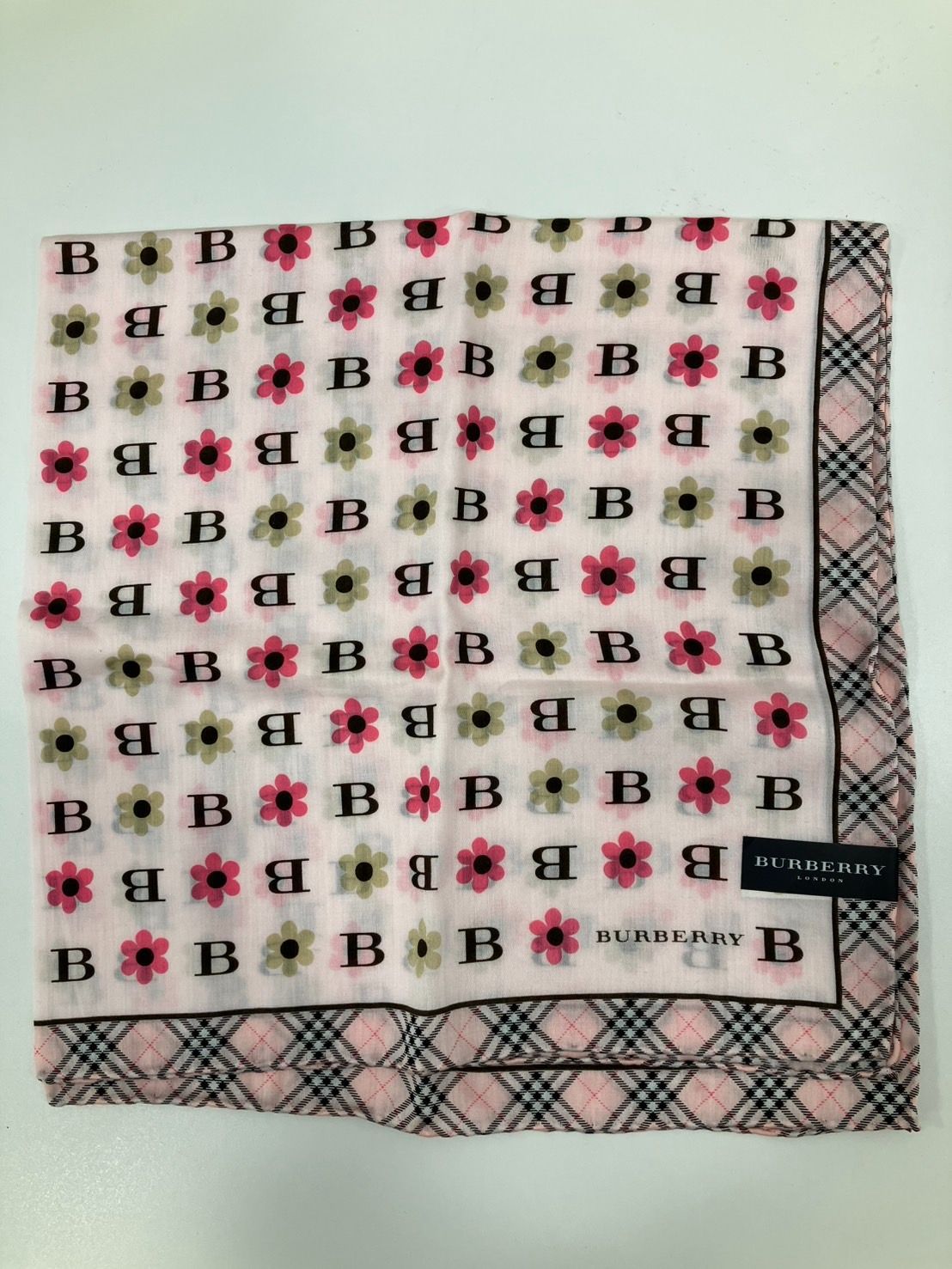 KD-002】バーバリー BURBERRY レディース スカーフ ハンカチ 3枚