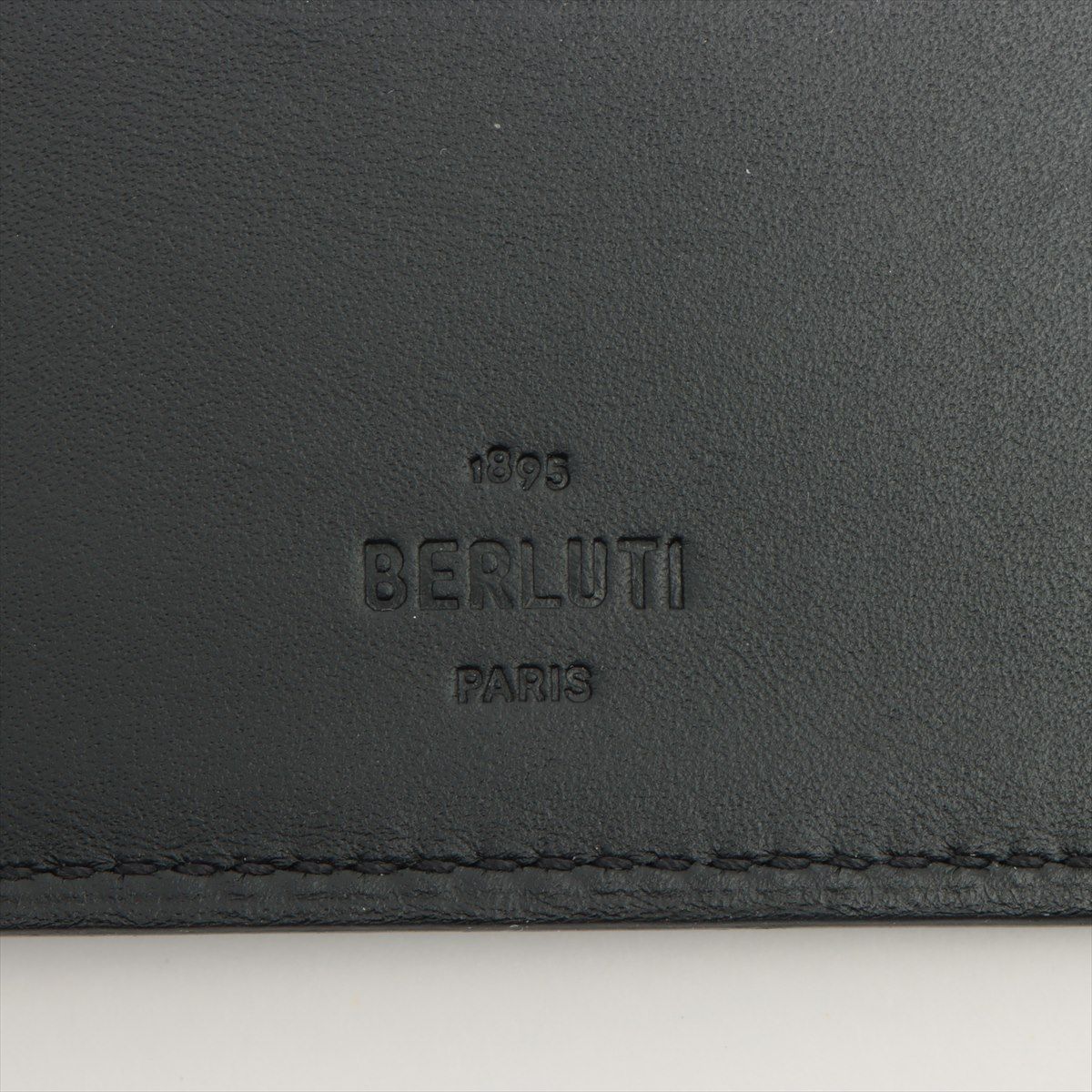 ベルルッティ カリグラフィ レザー 二つ折り 財布 コンパクト  