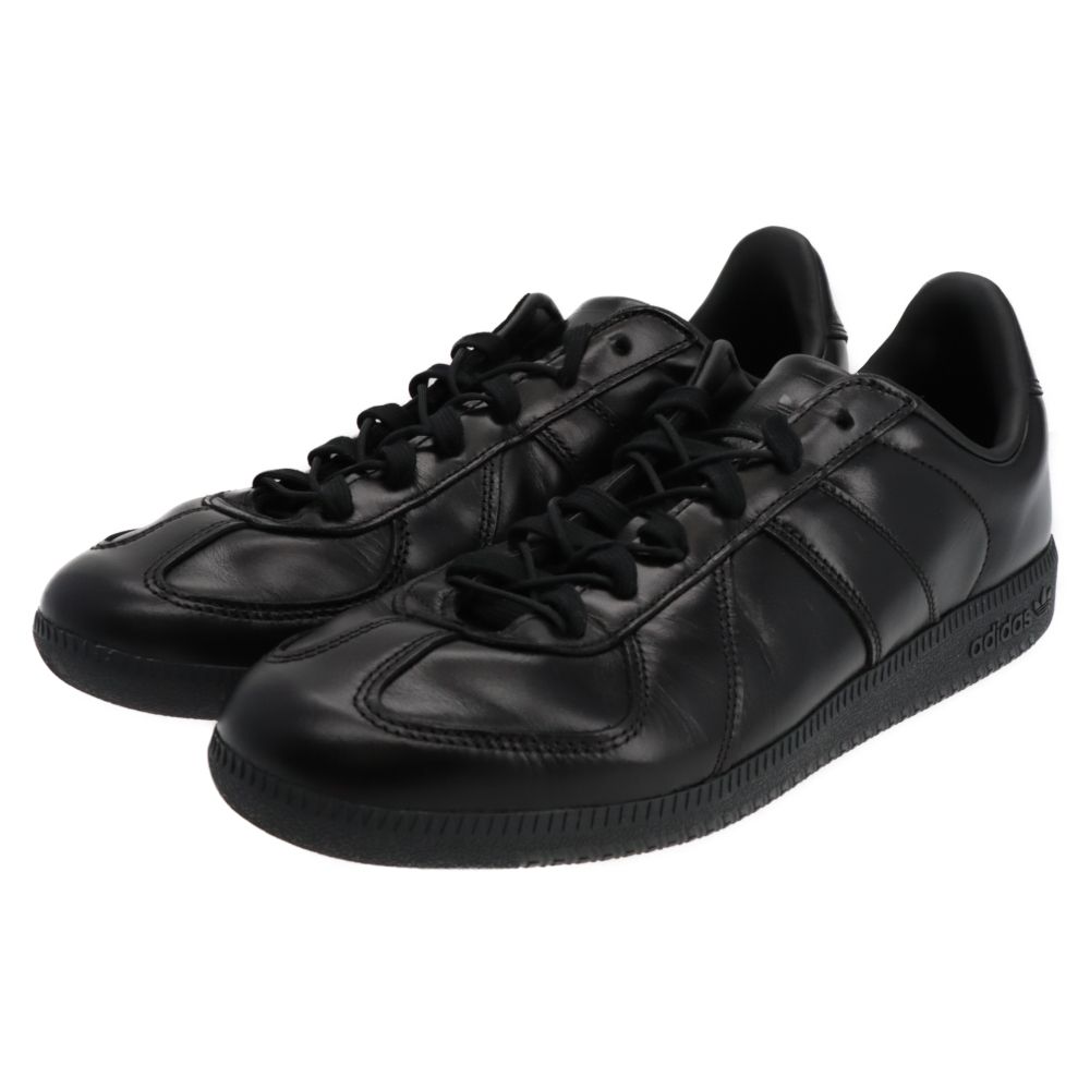  アディダス BW ARMY FI アーミー レザー ジャーマントレーナー レザー ローカットスニーカー ブラック US10/27cm HQ8997 adidas (アディダス) BW ARMY FI アーミー レザー ジャーマン
