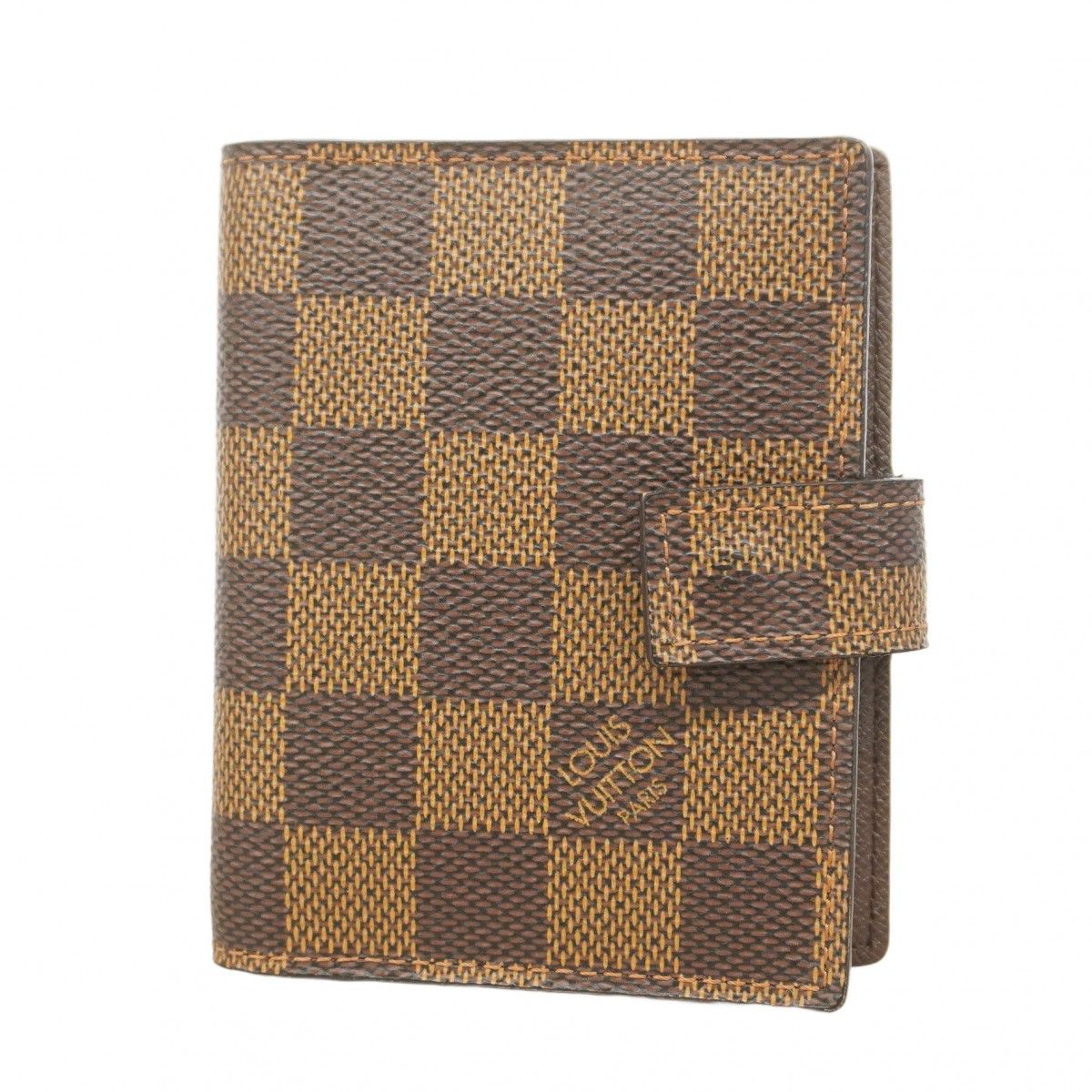 5ic2726-h ルイヴィトン 手帳カバー ダミエ アジェンダミニ R20705 エベヌ メンズ レディース ユニセックス