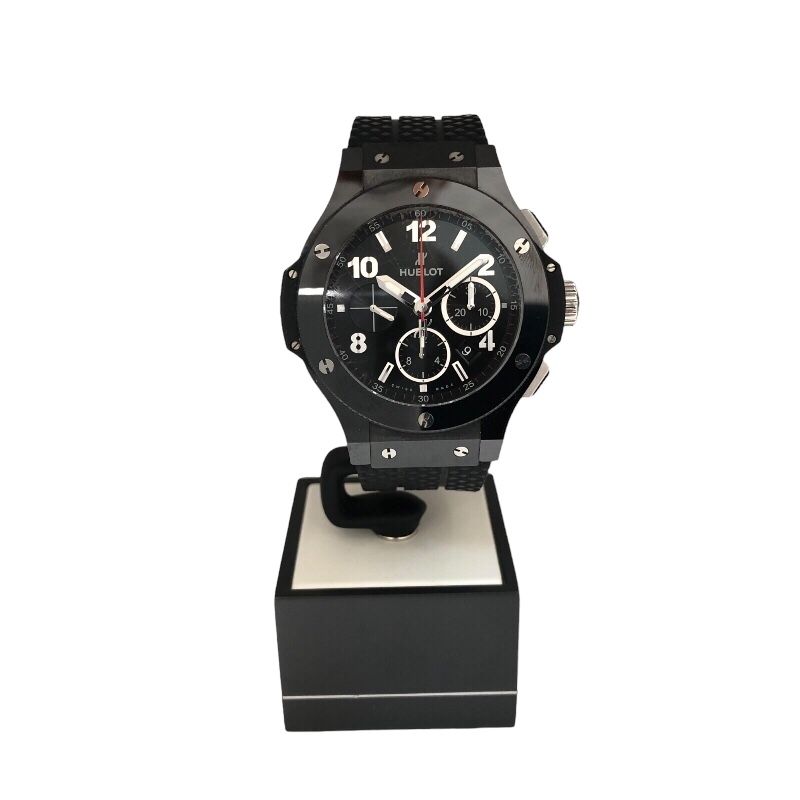ウブロ HUBLOT ビッグバンブラックマジック 301.CX.130.RX ブラック セラミック セラミック ラバー メンズ 腕時計 - メルカリ