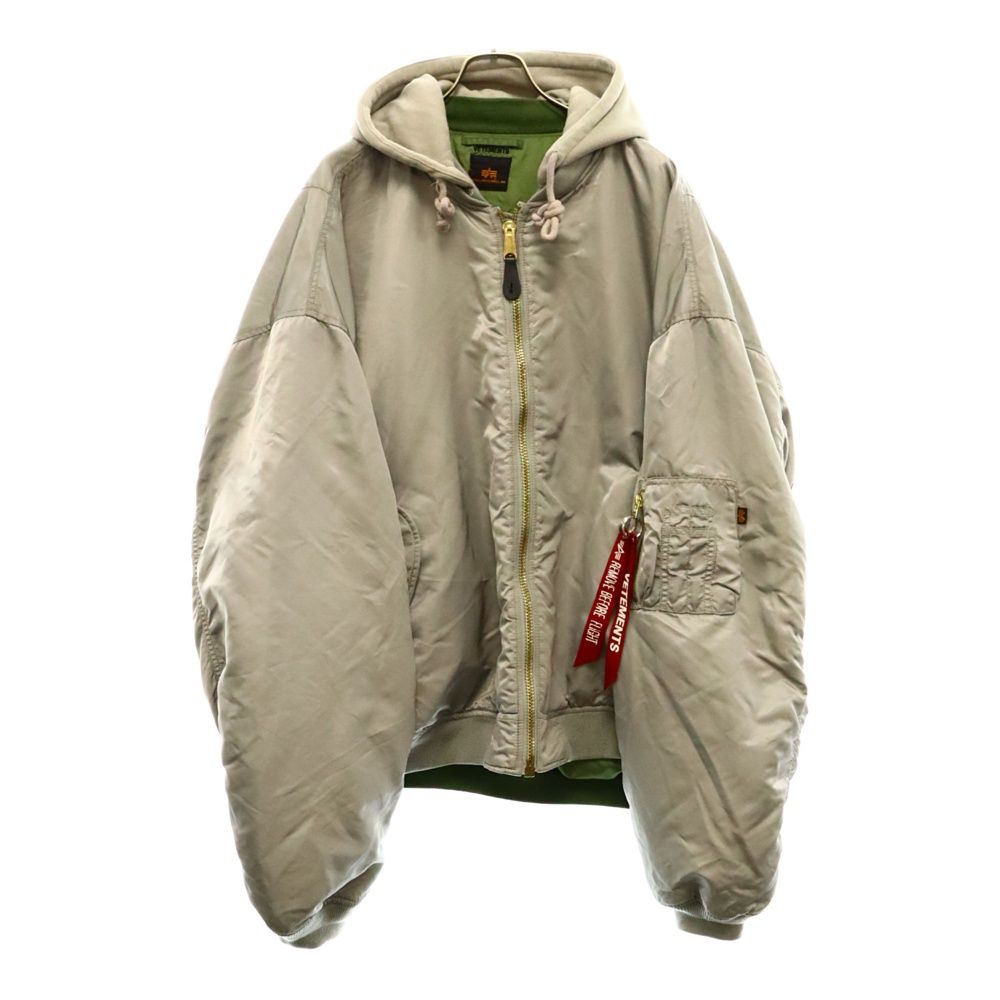 VETEMENTS (ヴェトモン) 17AW ×Alpha アルファ オーバーサイズ