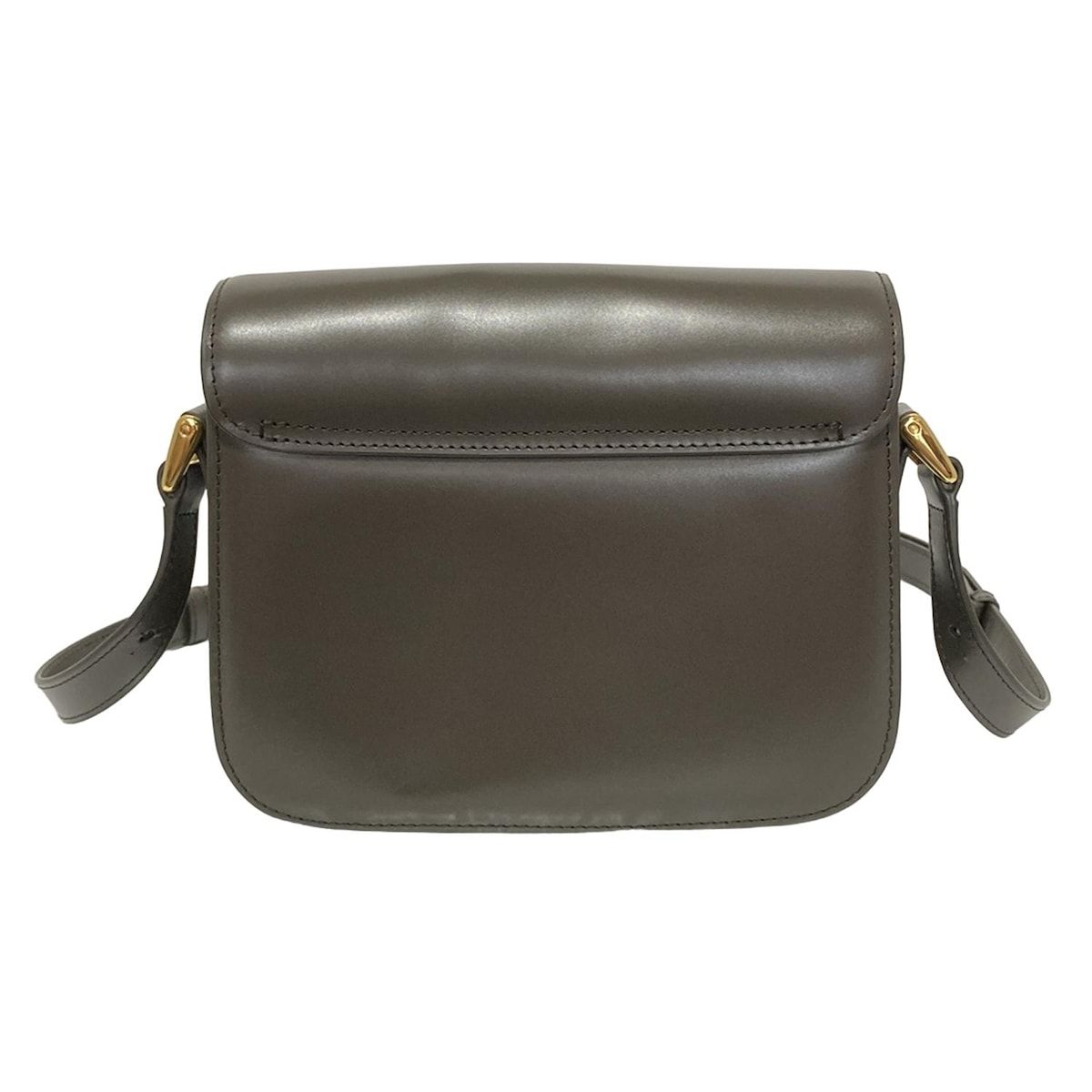 A.P.C.(アーペーセー) ショルダーバッグ グレース ダークグレー レザー  