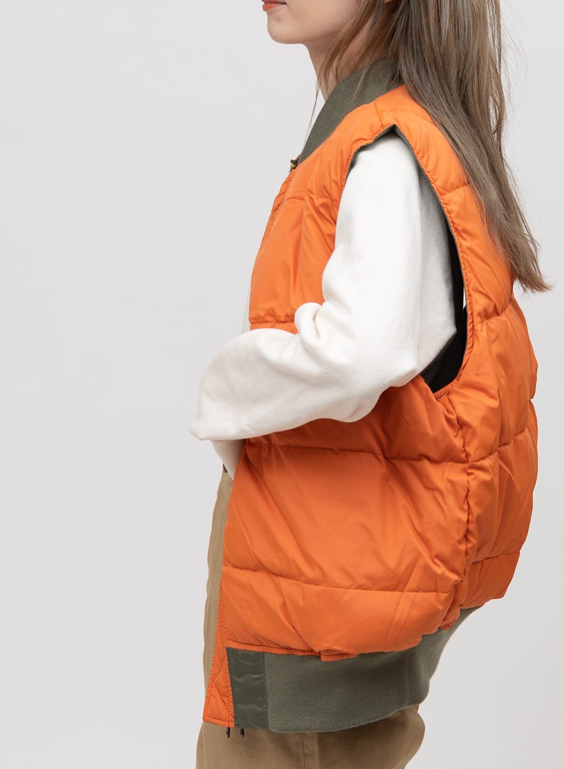 ALPHA(アルファ)MA-1 DOWN VEST ダウンベスト フライト
