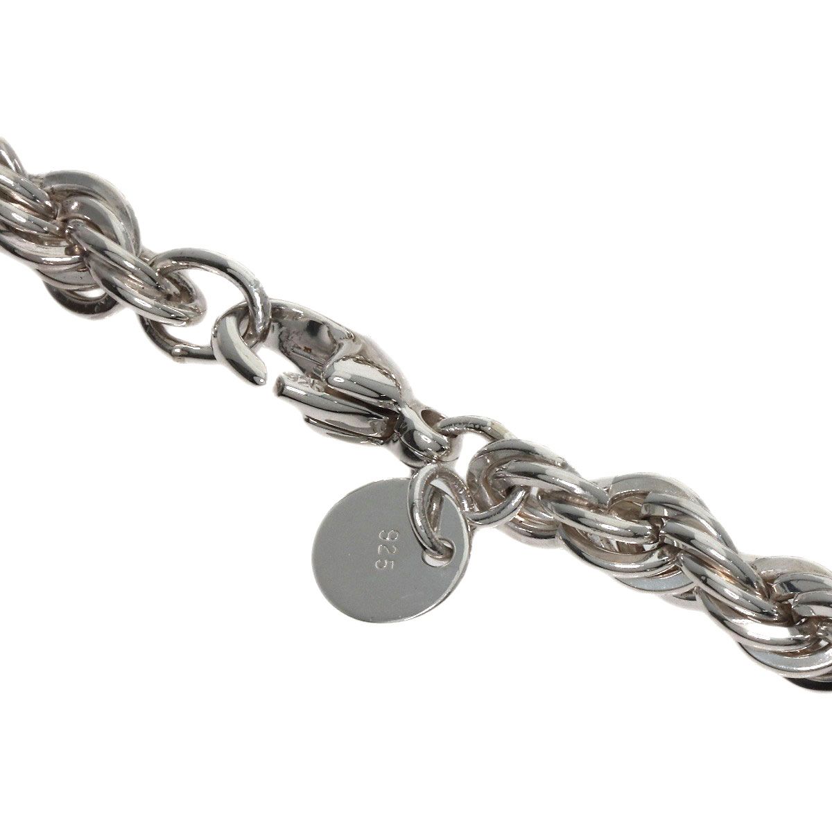 シルバー ツイストロープ ブレスレット