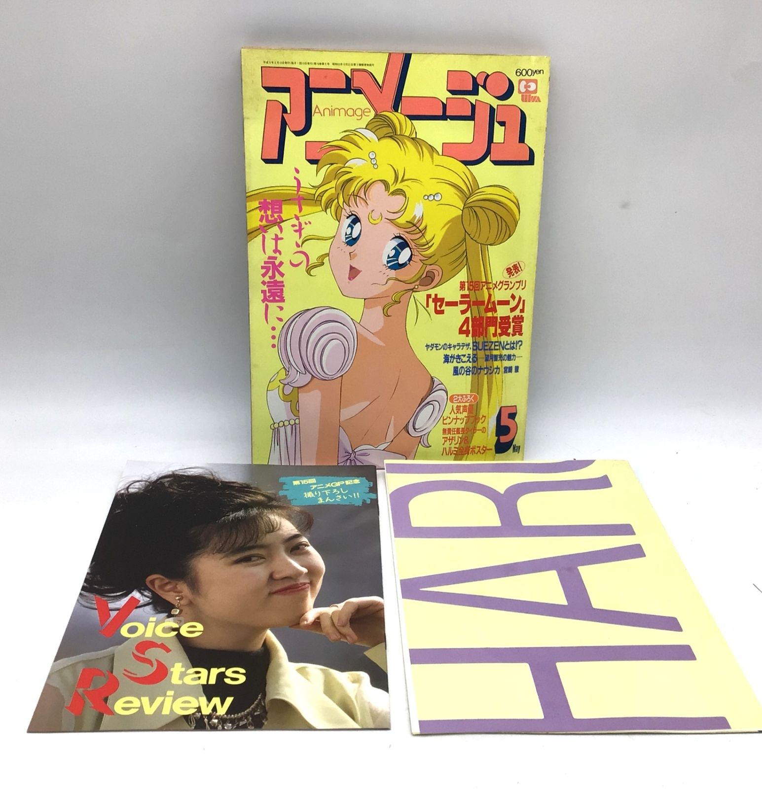 8403 アニメージュ 1993年5月号 付録付き セーラームーン 表紙