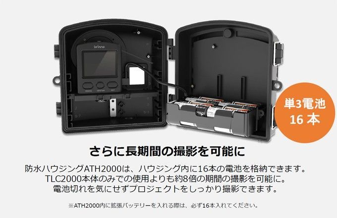 建築現場記録用カメラセット TLC2000
