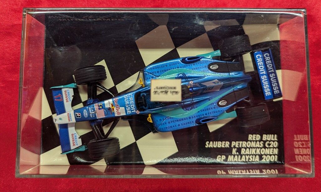 Minichamps 1:43 K. Raikkonen Red Bull Sauber Petronas C20