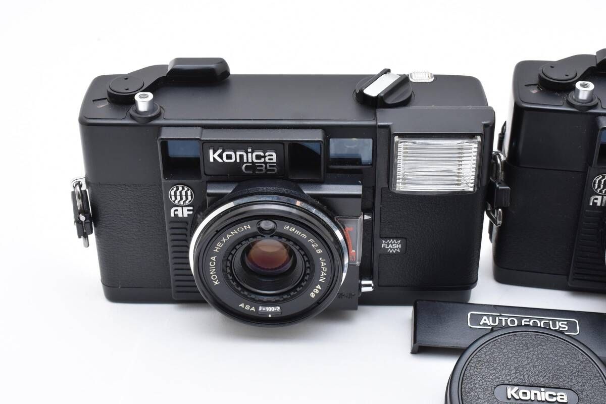 ☆訳あり大特価☆ コニカ KONICA C35 AF2 ×2個 /EF×3個 /EF3 ☆6
