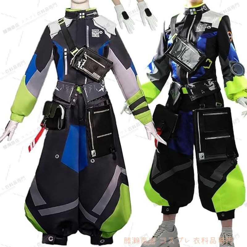 髪飾り＋手袋付き 伊波ライ コスプレ 衣装 セット 新衣装 仮装 大人 コスチューム ハロウィン 文学際 イベント コスプレ衣装