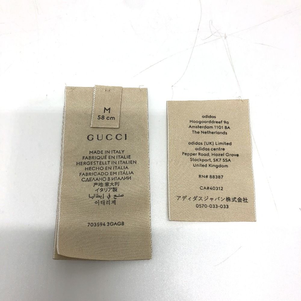 GUCCI×adidas】ロゴ スター付 ヘッドバンド カチューシャ-