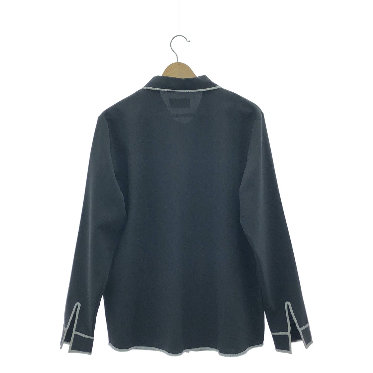 soduk / スドーク | circle pocket shirt サークルポケット シャツ | ブラック/ホワイト | レディース soduk / スドーク | circle pocket shirt サークルポケット