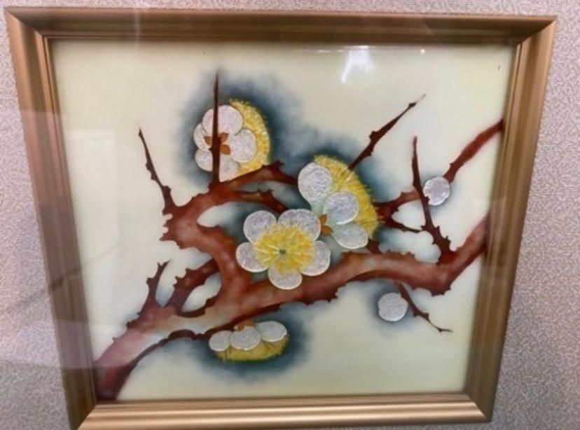 I630 ⭐ めずらしい桜の宝石画 後藤武雄：作 - メルカリ