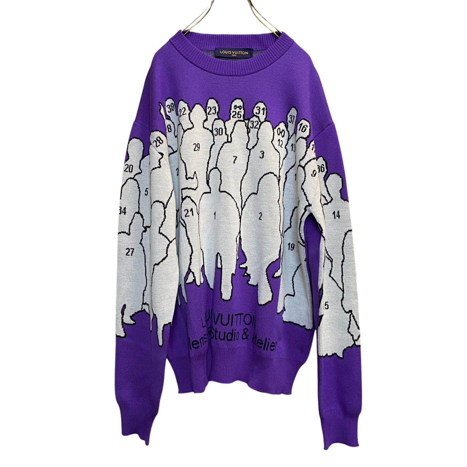 新品 ルイ ヴィトン LOUIS VUITTON メンズ スタジオジャガード