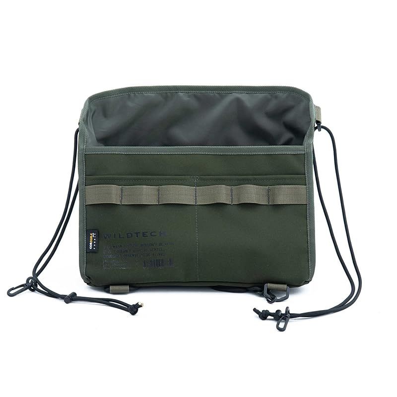 [WILDTECH CARLIFE] ワイルドテック カーライフ 【バッグポケットホルダー CORDURA FABRIC(コーデュラ ファブリック) 215-ZSXP010】車用収納 キャンプ アウトドア 撥水防汚 (KHAKI GREEN)