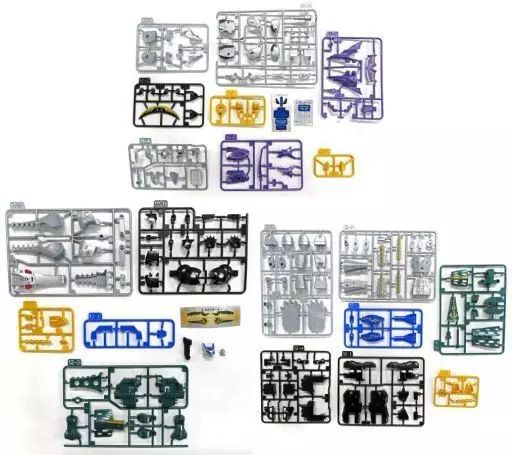 中古】食玩 プラモデル 全3種セット 「SMP 百獣合体 ガオハンター