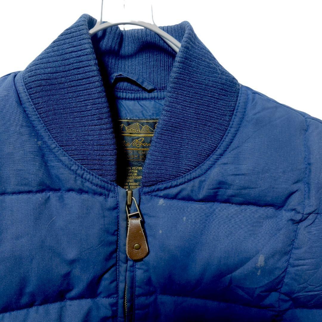 Eddie Bauer】80's 黒タグ グースダウンベストA-1312 - メルカリ