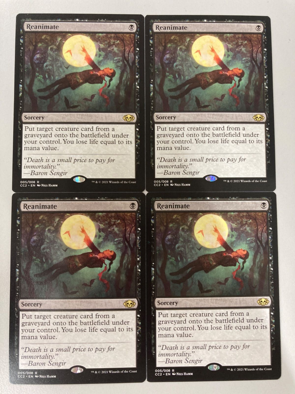 MTG 再活性 英語 4枚セット - メルカリ