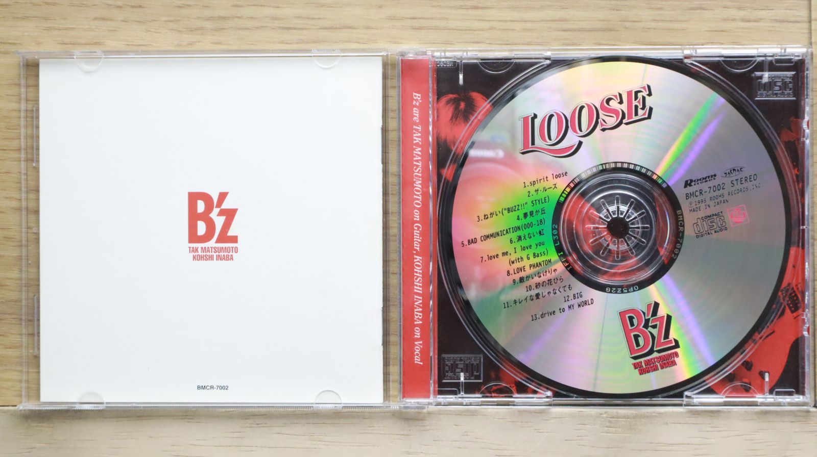 国内盤CD☆ビーズ/B'z□ LOOSE 【BMCR7002/4938068100805