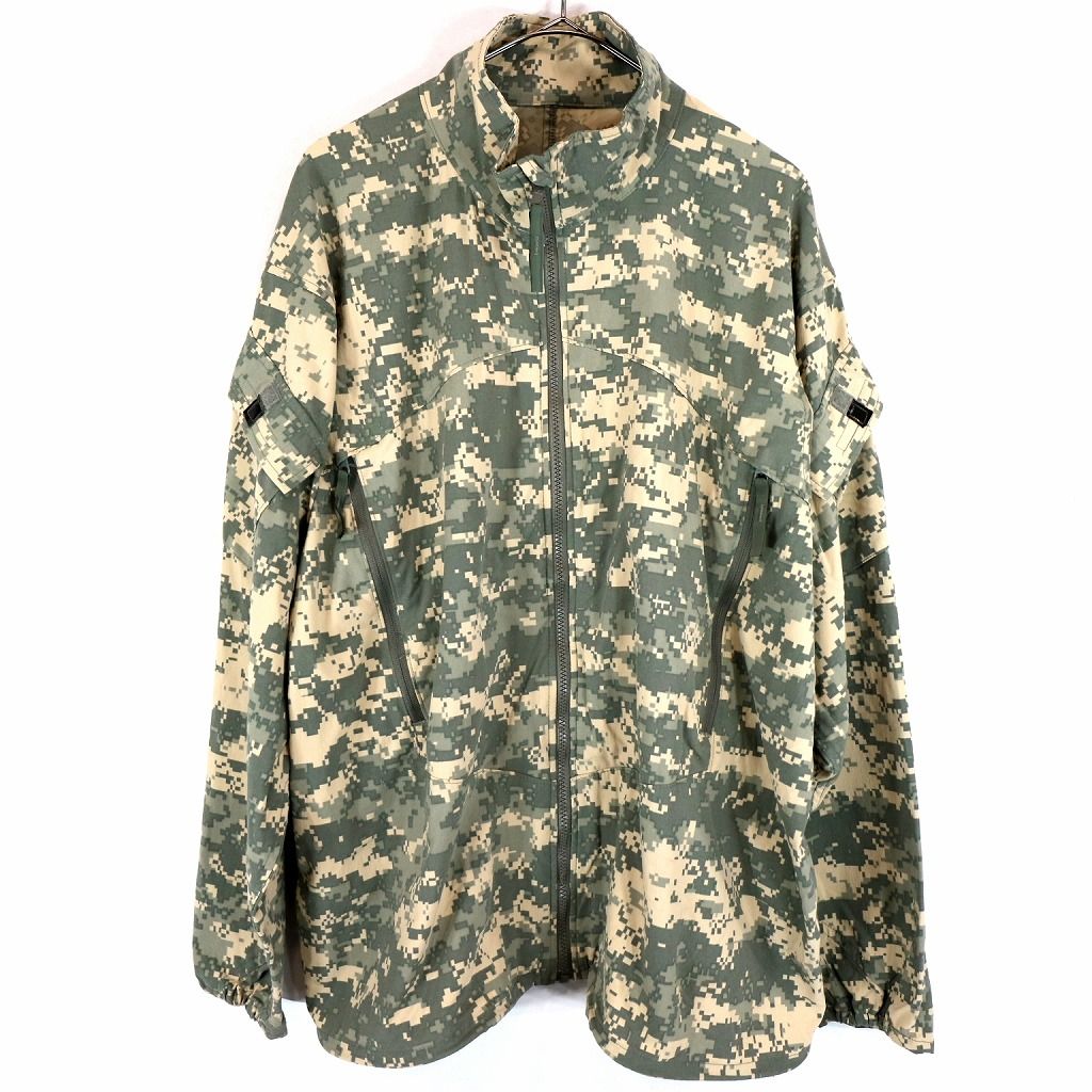 2000年代～ 米軍実物 U.S.ARMY ECWCS GEN3 Level4 ミリタリー 戦闘服 アウター デジタルカモ (メンズ L) 中古 古着  O0182