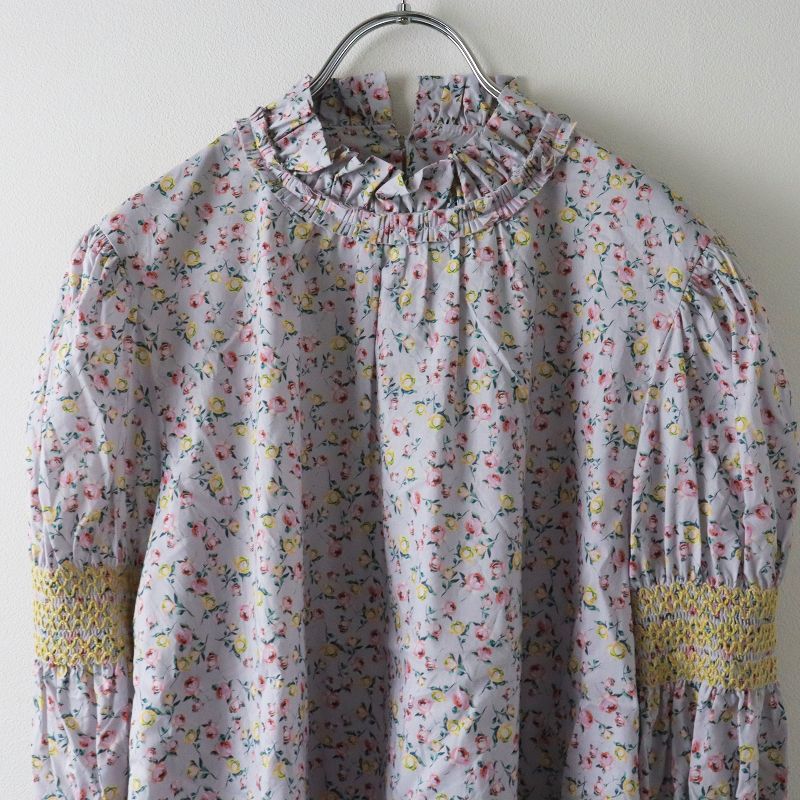 ジェーンマープル ドンルサロン Jane Marple Dans Le Salon 美品 2022SS Raining rosebuds パフスリーブブラウス M【2400013516457】 ジェーンマープル ドンルサロン Jane Marple Dans Le Salon 美品