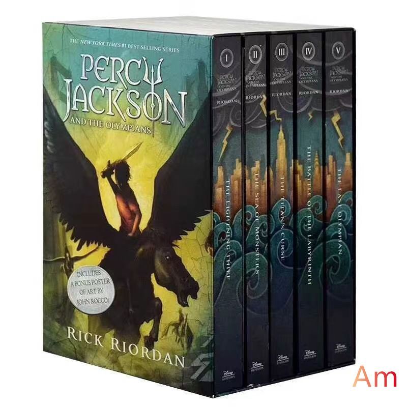Percy Jackson the Olympians   英語絵本　洋書　５冊　英語勉強