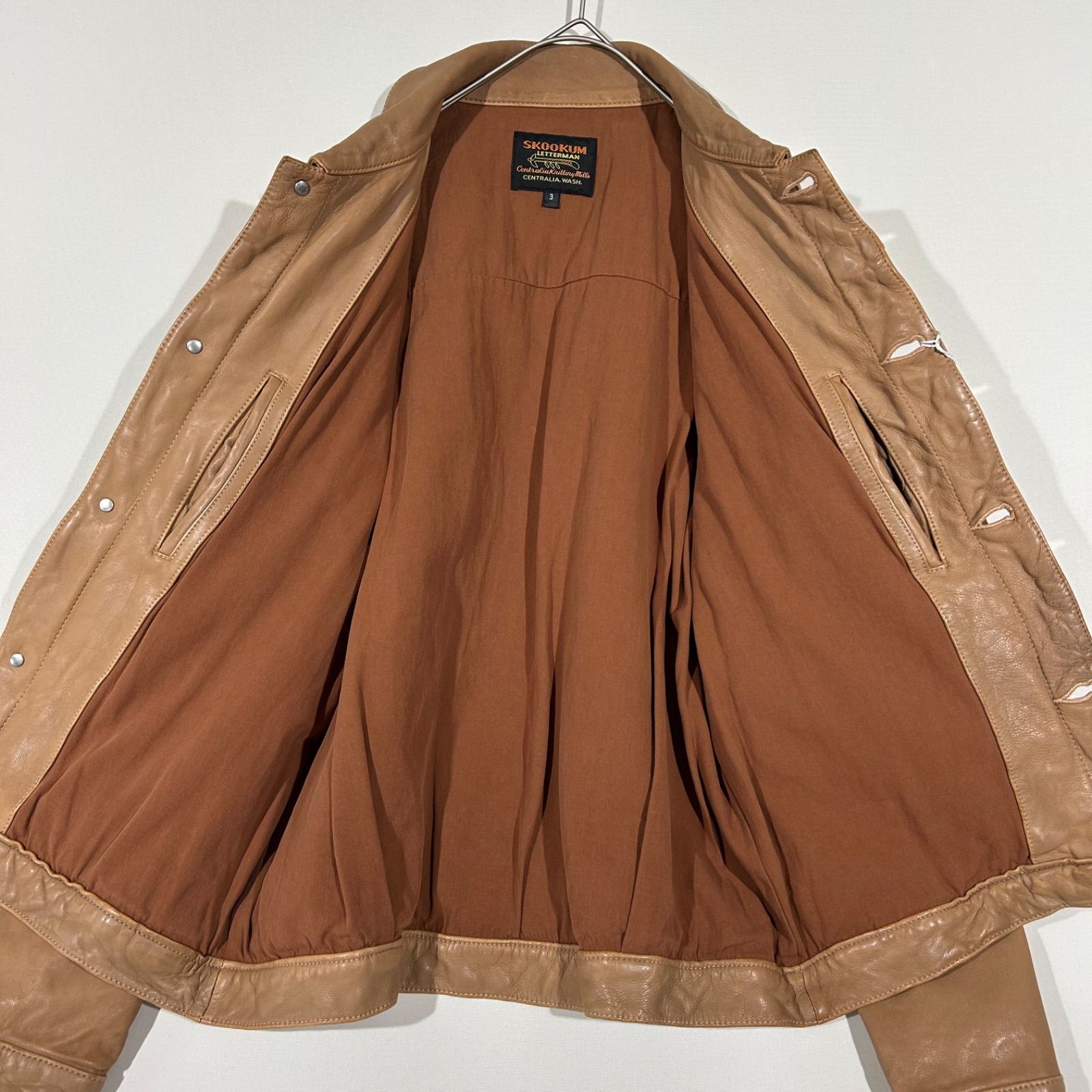 SKOOKUM スクーカム JACKROSE 1stタイプ　レザージャケット SKOOKUM スクーカム JACKROSE 1stタイプ レザージャケット