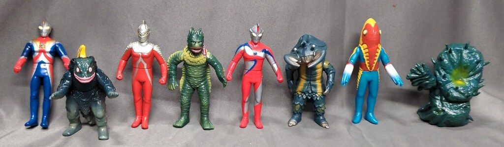 バンダイ ウルトラマンソフビ道 其の二 ウルトラマン 全8種