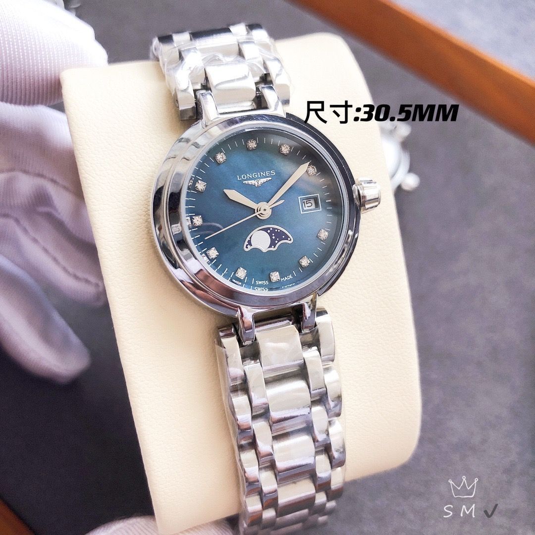 【美品】LONGINESロンジンレディース腕時計　クォーツ LONGINES - 【新品】ロンジン LONGINES 腕時計 レディース L4