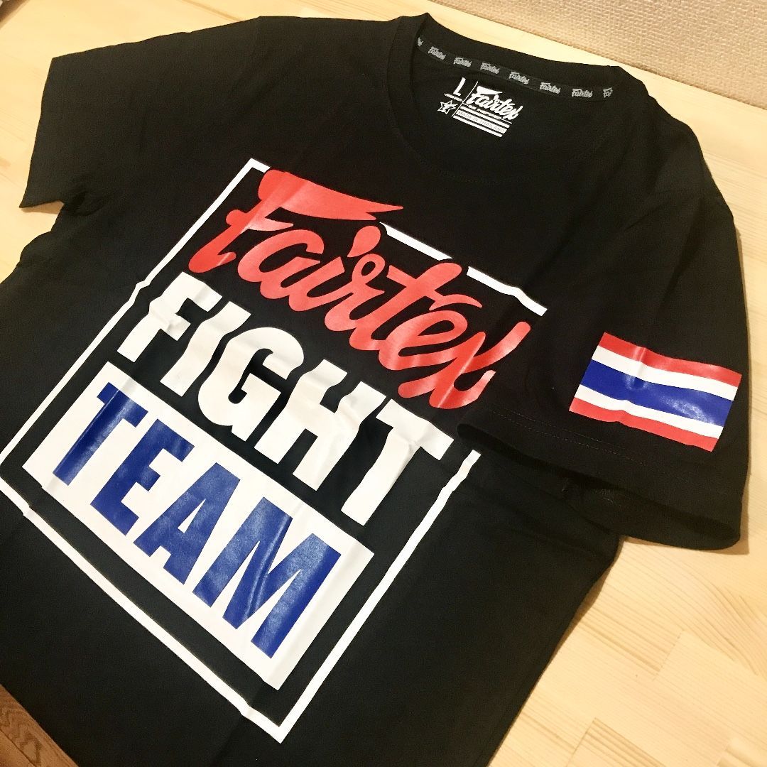 新品】Fairtex フェアテックス Tシャツ TST51 ブラック Lサイズ - メルカリ