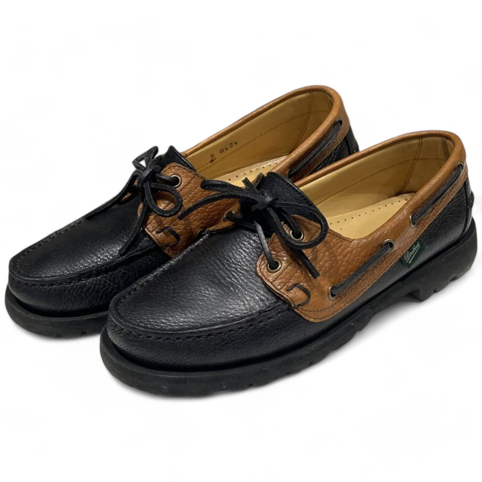靴 NOAH Paraboot Noah x Paraboot Lug Sole Boat Shoe - Noah